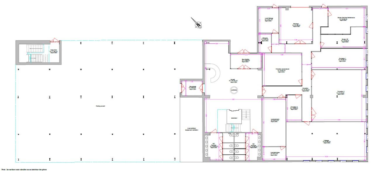 Bureau Mérignac 3070m² Location bureau Mérignac Gironde OLBUR2528747 1